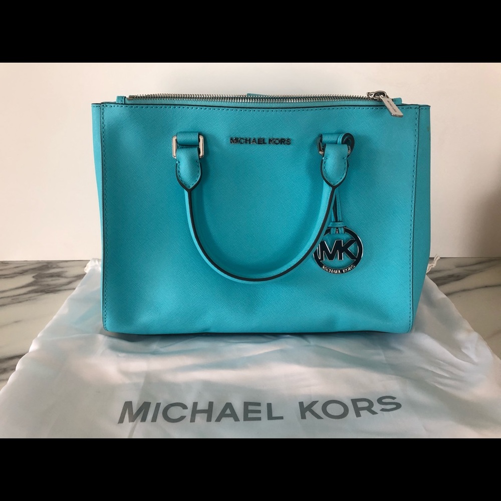 Michael Kors Saffiano Leather Satchel